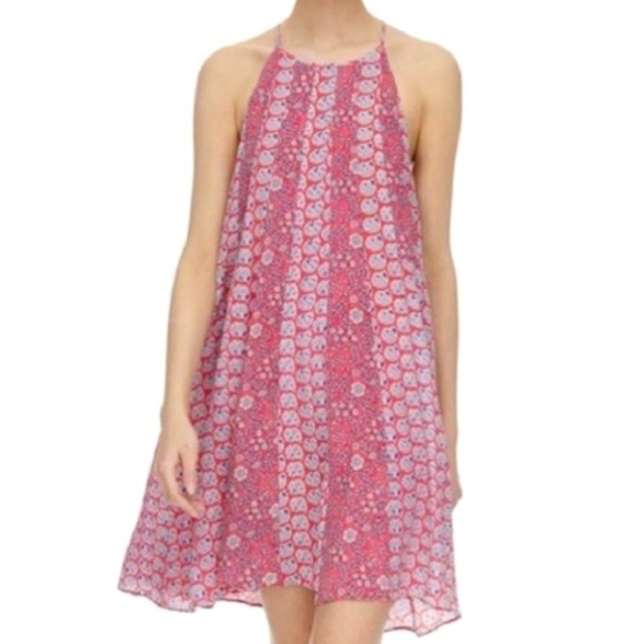Rebecca Taylor Silk Amanda Shift Cami Floral Dress Size 8 - Picture 1 of 8